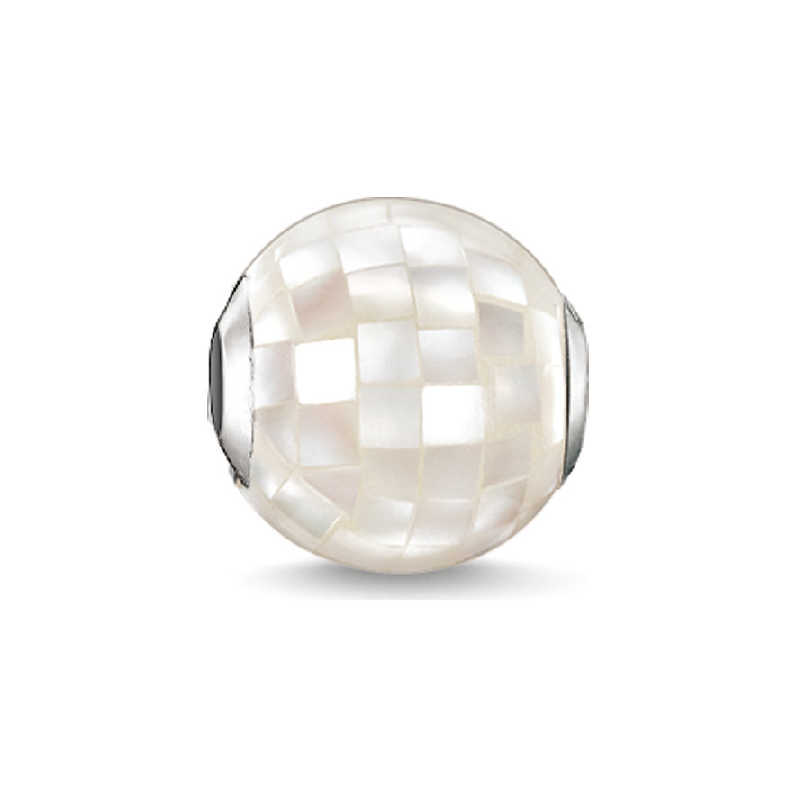 Thomas Sabo Karma Bead Weißes Perlmutt K0129-029-14 Thomas Sabo Karma Bead Weißes Perlmutt K0129-029-14