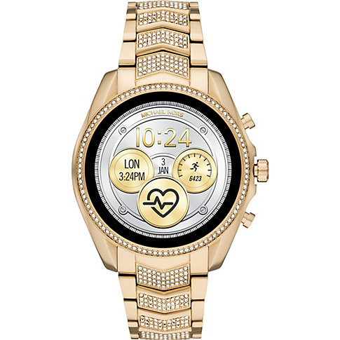 michael kors uhr gold glitter