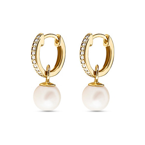 Schmuck Trend So Sehen Die Neuen Perlenohrringe Aus